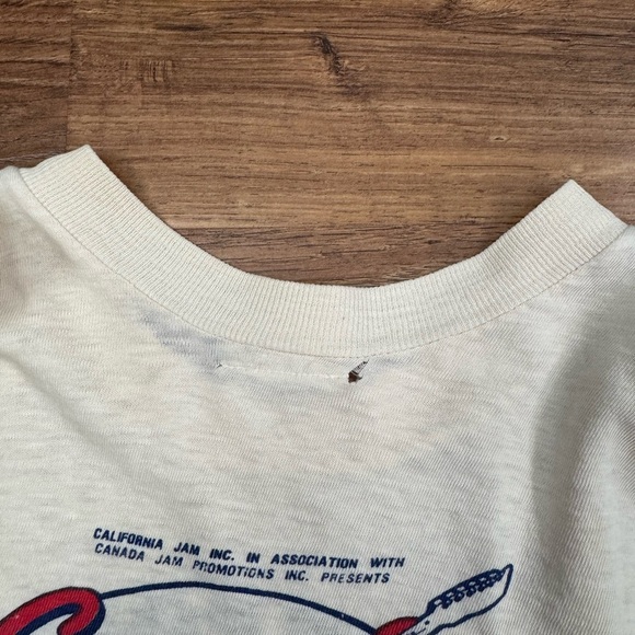Vintage 1979 Rare Canada Jam Baby Tee - Picture 4 of 6